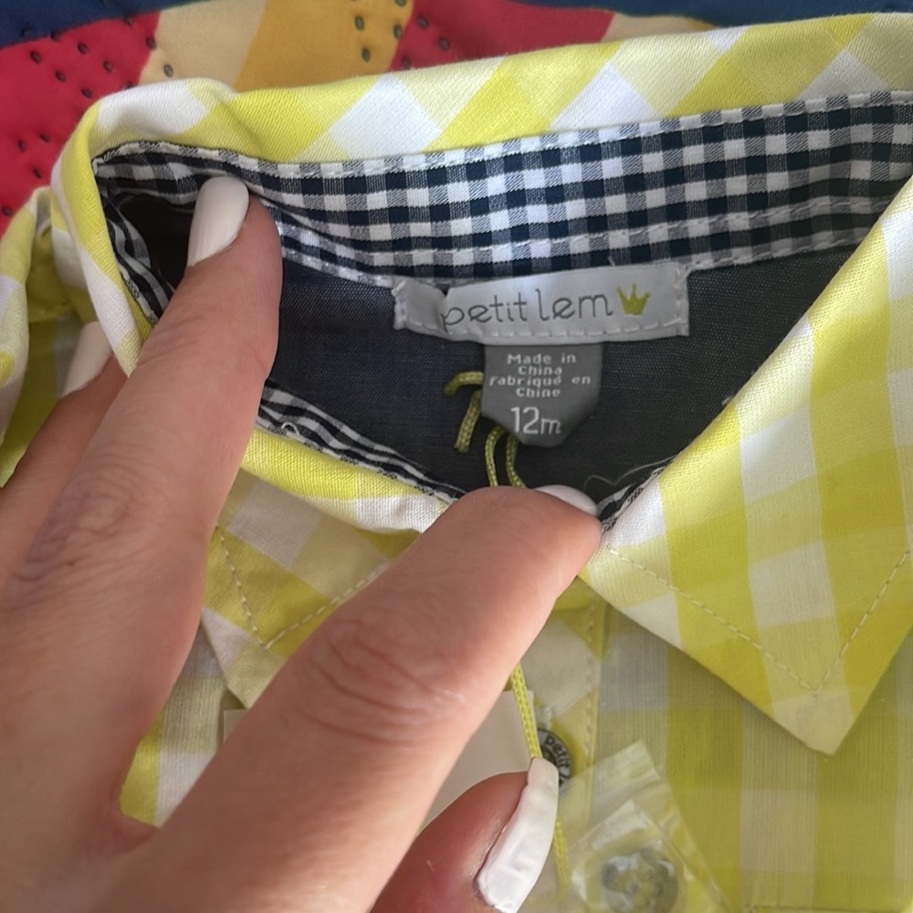 Petit lem button down - Picture 6 of 7